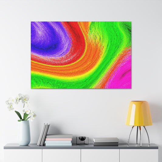 Aquarielle - Abstract - Canvas
