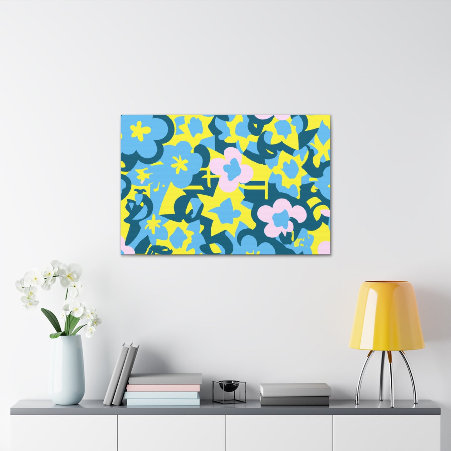 "Floral Fantasia" - Floral Canvas
