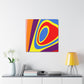 Aqua Sunray - Abstract - Canvas