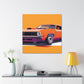Hot Rod Boomerang - Automobile - Canvas