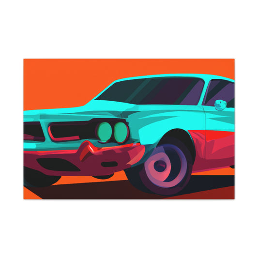 Old Fireball - Automobile - Canvas