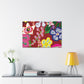 Raspberry Rose - Floral - Canvas
