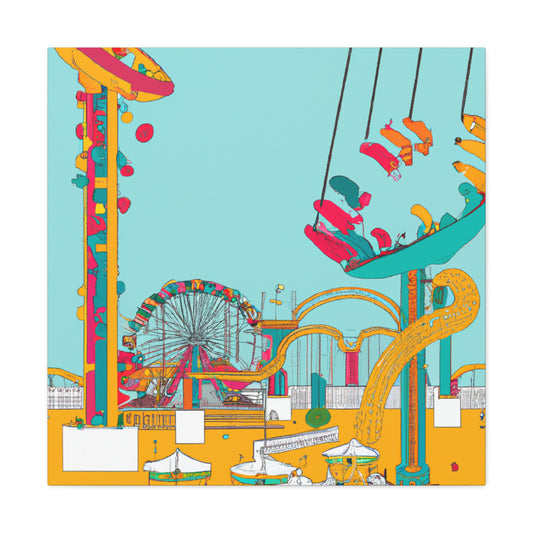 Kite Rush - Amusement - Canvas