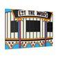 Route 50 Record Shop. - Canvas Pop Art