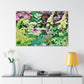 Blooming Garden Splendor. - Floral Canvas