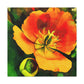 Orange Pedals - Canvas - Floral
