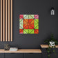 "Wildflower Marathon" - Glass Canvas