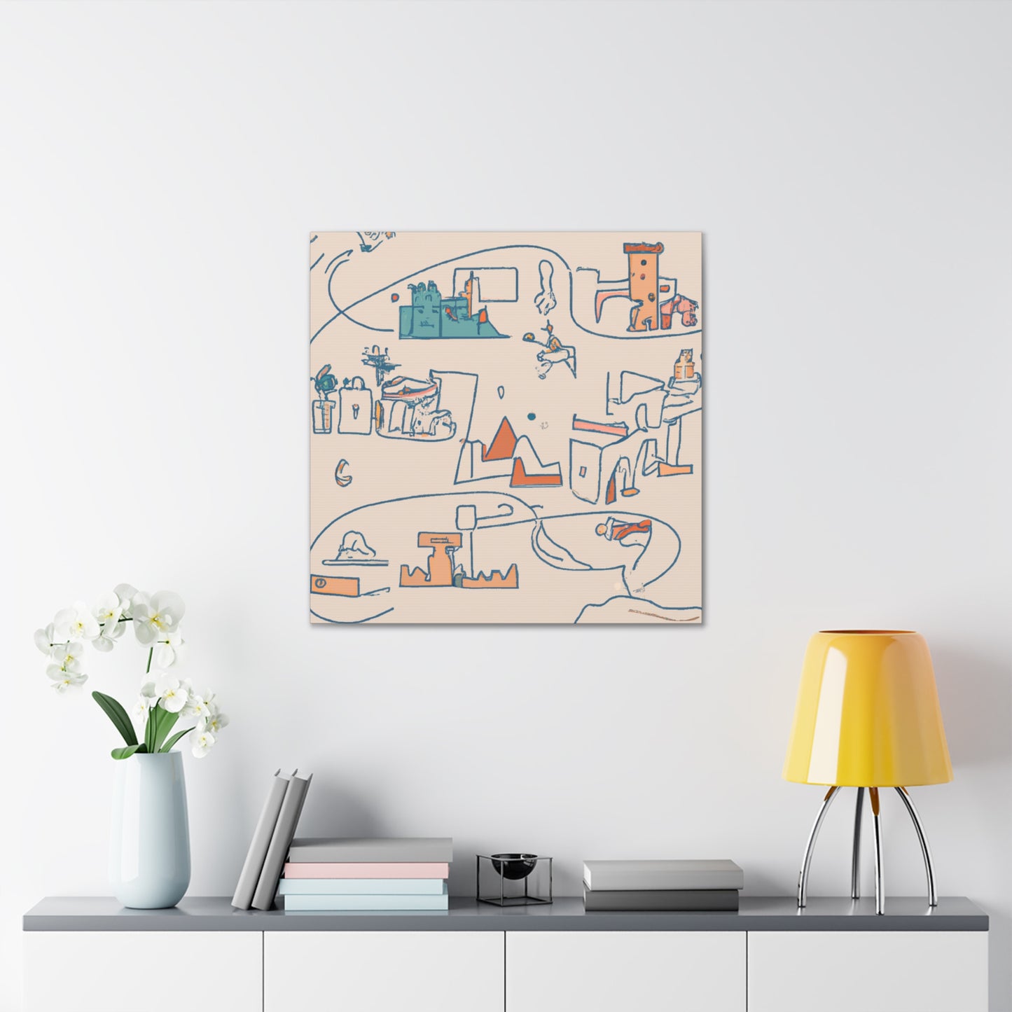 Twilight Radiance - Minimalism - Canvas