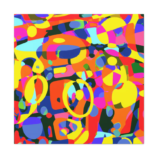 Aqua-Glow - Abstract - Canvas