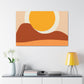 "Simple Reflections - Minimalism". - Canvas