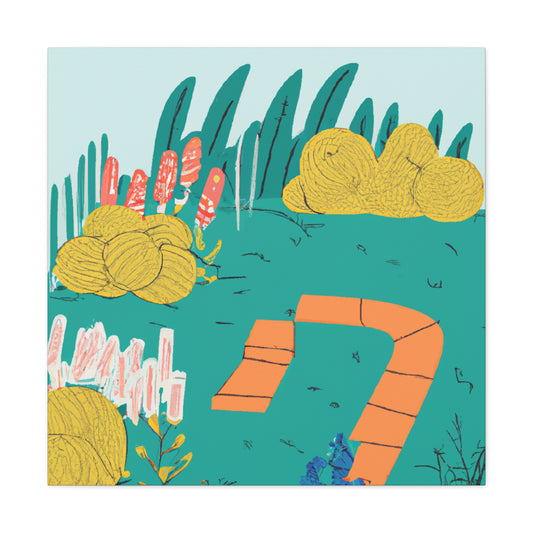 Secret Valley - Landscape - Canvas