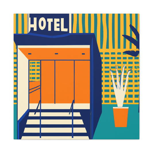"Dazzle- Midcentury" - Canvas
