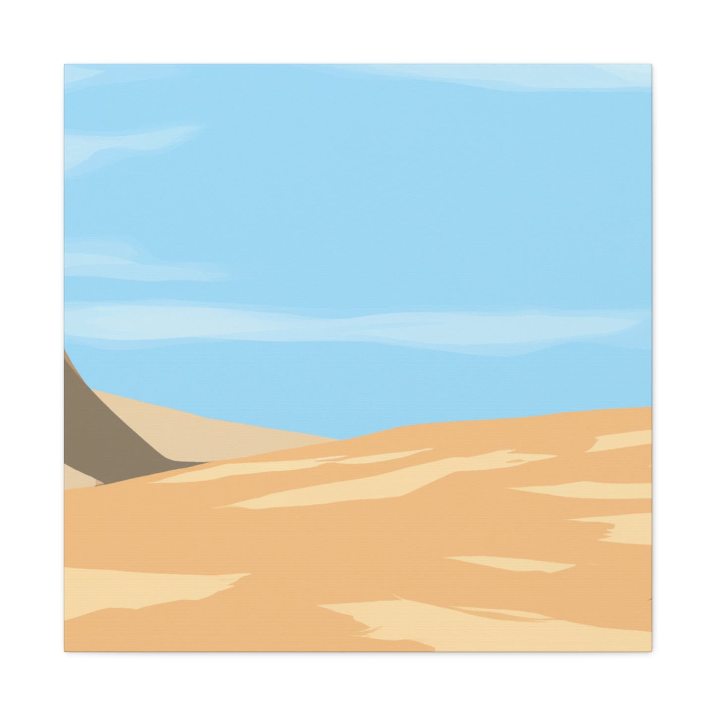 Desert Mirage - Landscape - Canvas