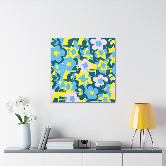 "Floral Fantasia" - Floral Canvas