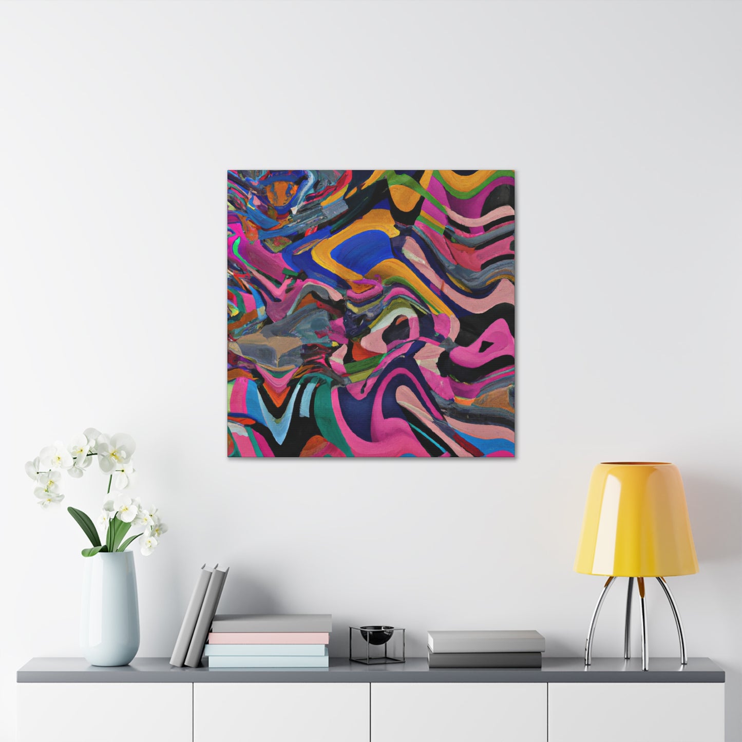 Wavecrash - Abstract - Canvas