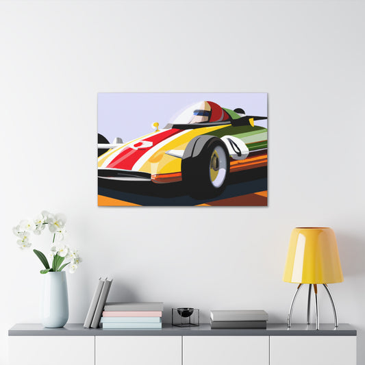 The Road Wild - Automobile - Canvas