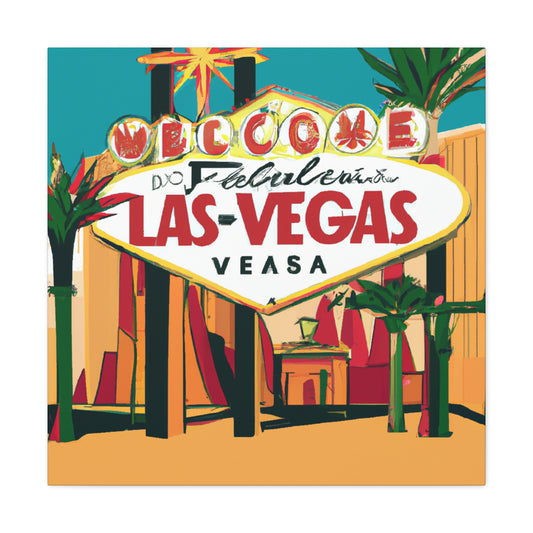 Vegas Dreamville - Destination Vegas - Canvas
