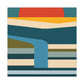 Fawnstripes - Midcentury Canvas