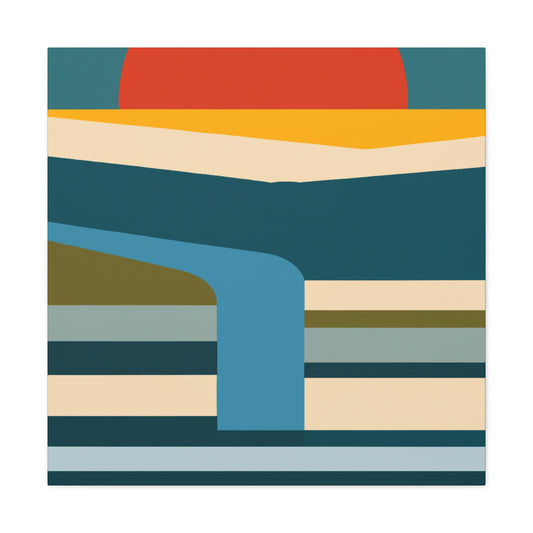 Fawnstripes - Midcentury Canvas