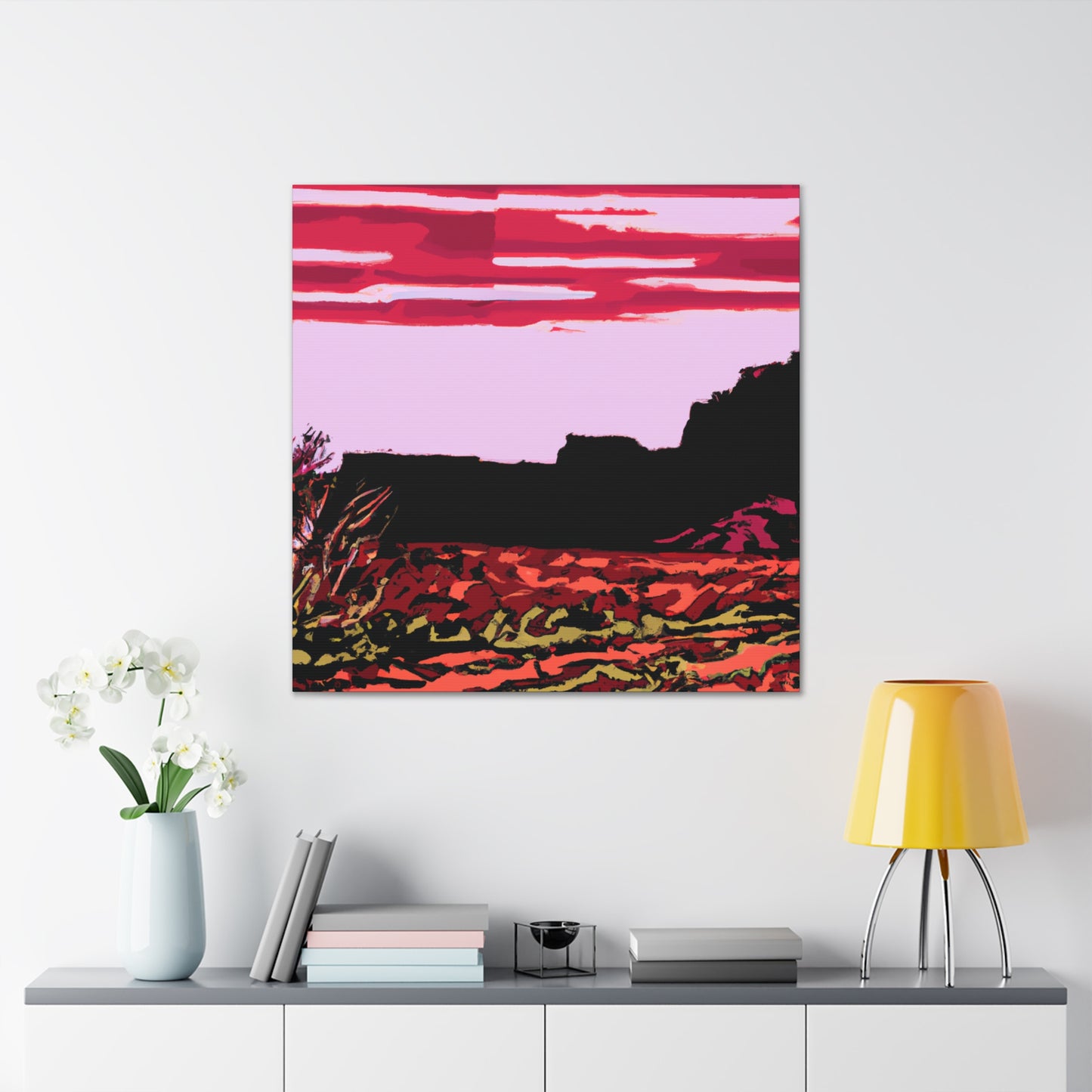 Sahara Mirage - Landscape - Canvas