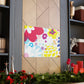 "The Blooming Garden of Glory" - Floral Canvas