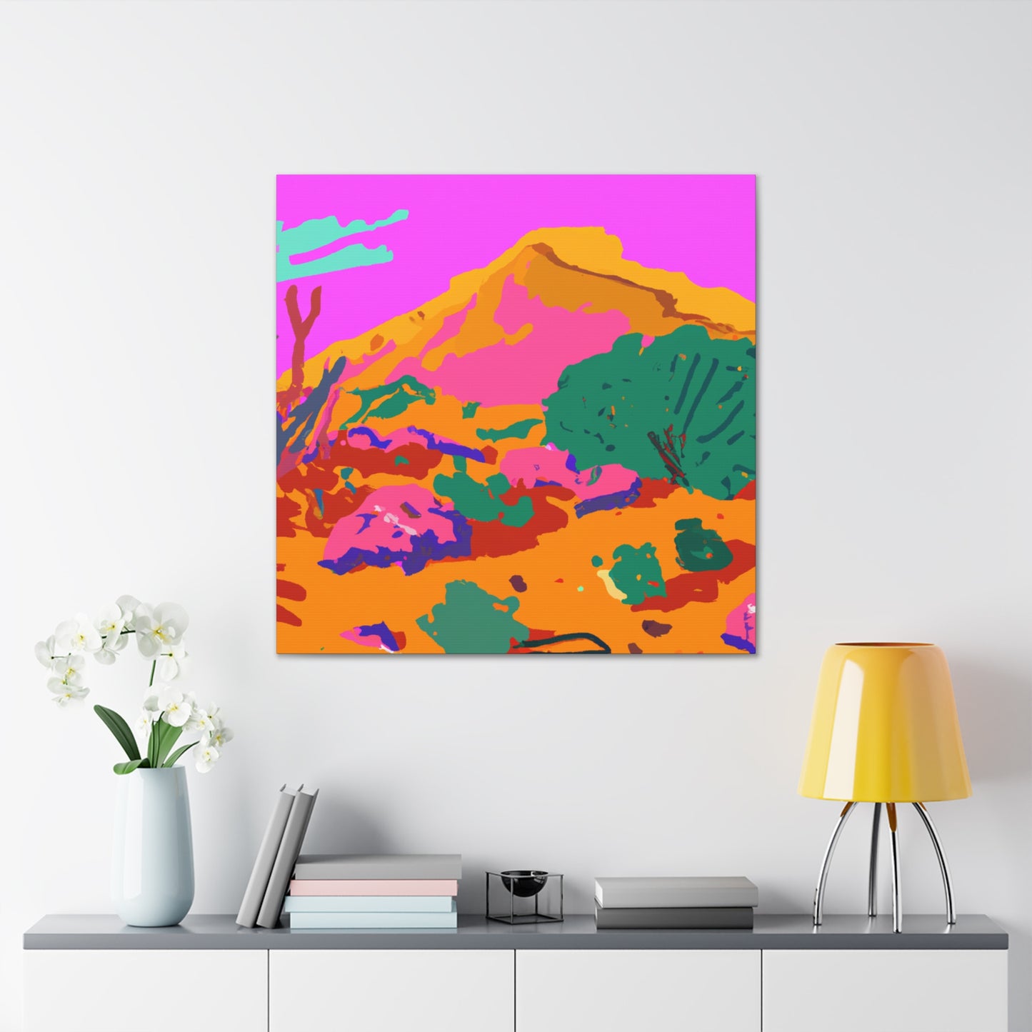 Desert Roselandscape - Canvas