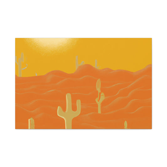 Rococo Revival - Vintage Contemporary - Desert - Canvas