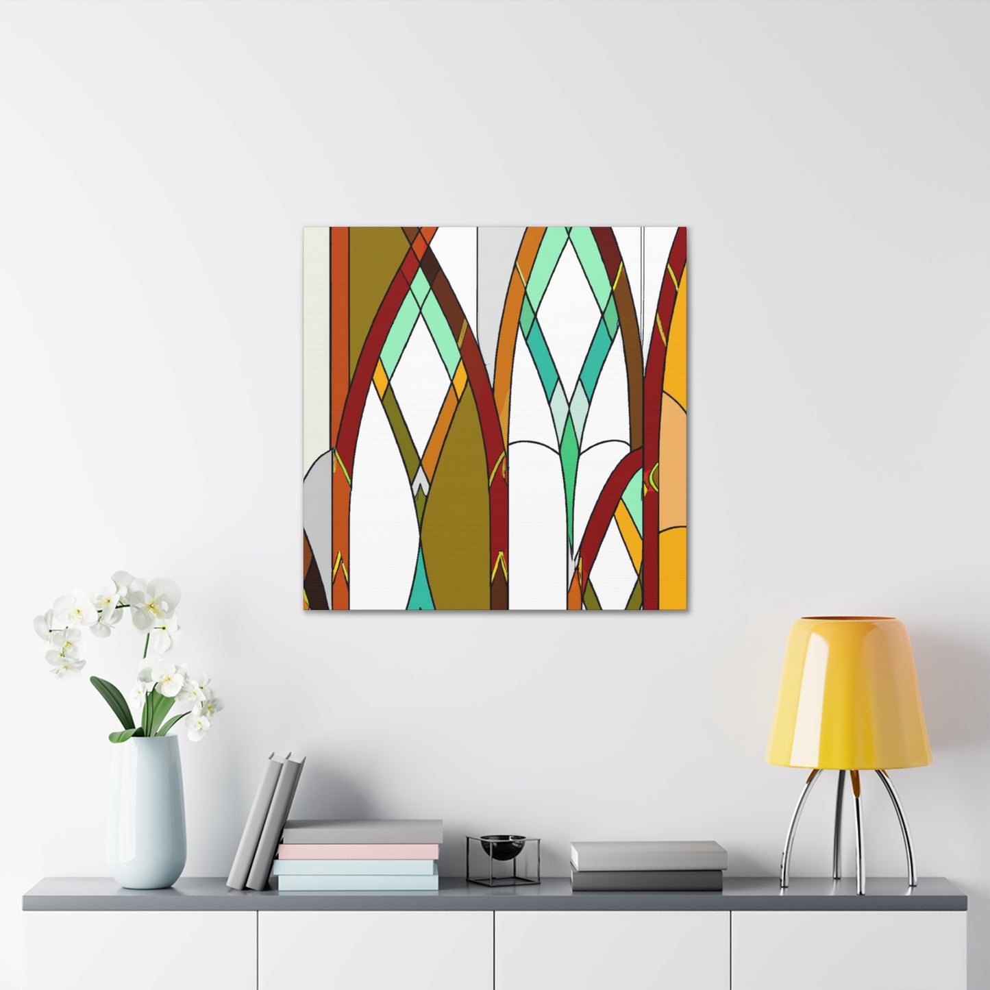 Arched- Glass Canvas