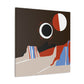 "Dreamy Geometric Glow - Midcentury" - Canvas