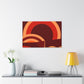 Circular Bliss - Midcentury Canvas