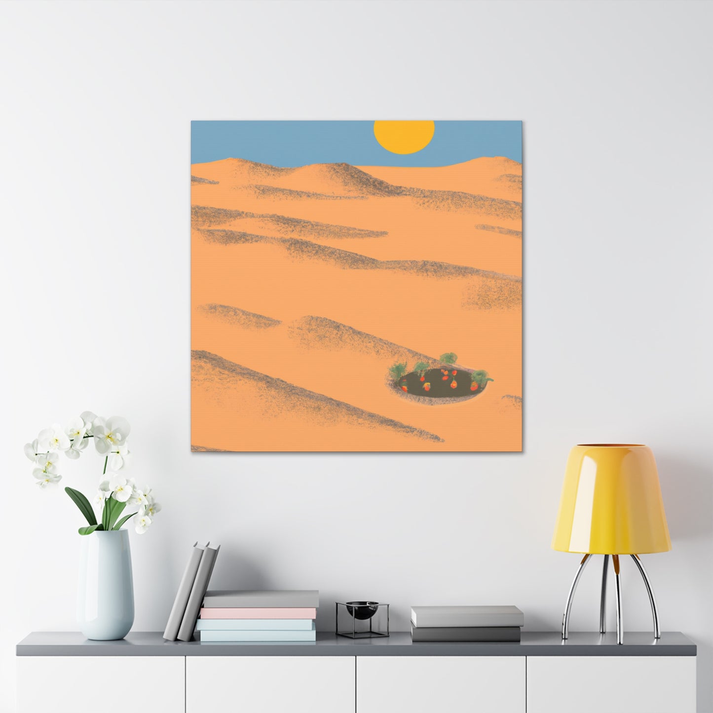 Victorian Elegance - Vintage Contemporary - Desert Canvas