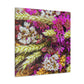 Flower Bed Fantasy. - Canvas - Floral