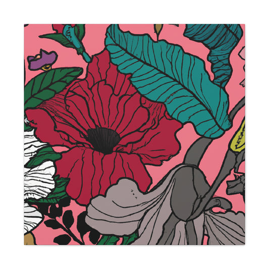 Sunshiney - Floral - Canvas