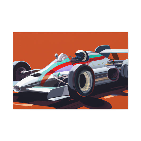'Hotrod Harrier' - Automobile. - Canvas