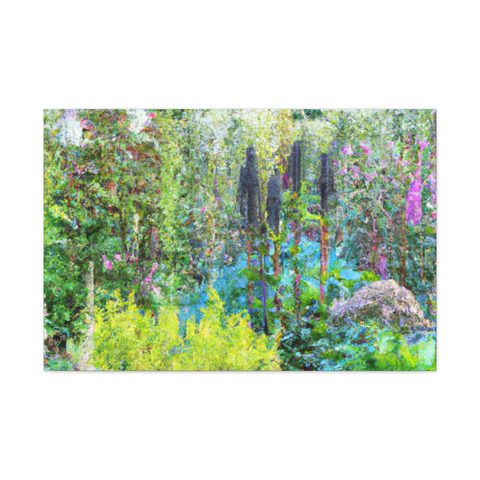 Garden Tapestry - Floral Canvas