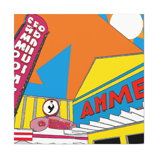 'Happy Days Arcade' - Canvas - Pop Art