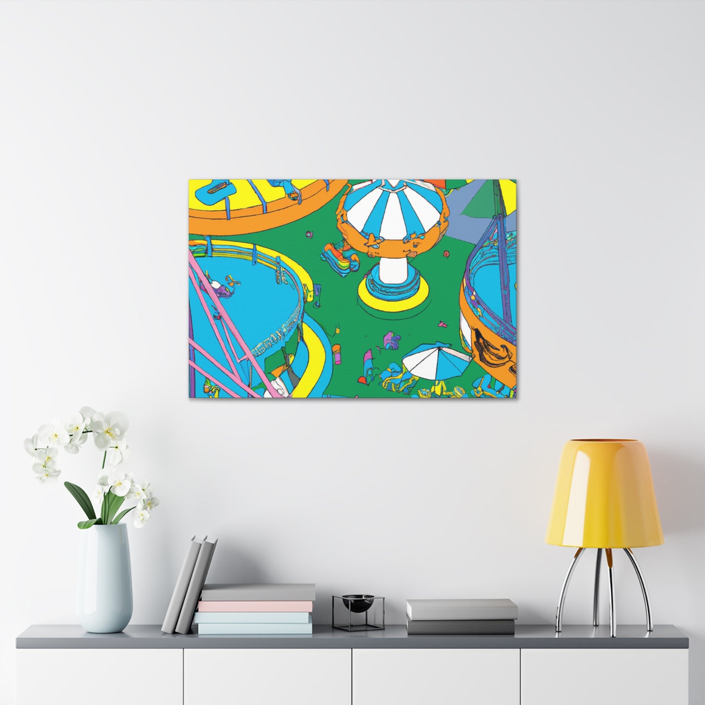 Fantastic Frontier - Amusement - Canvas