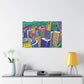 Caterpillar Festival - South America - Canvas