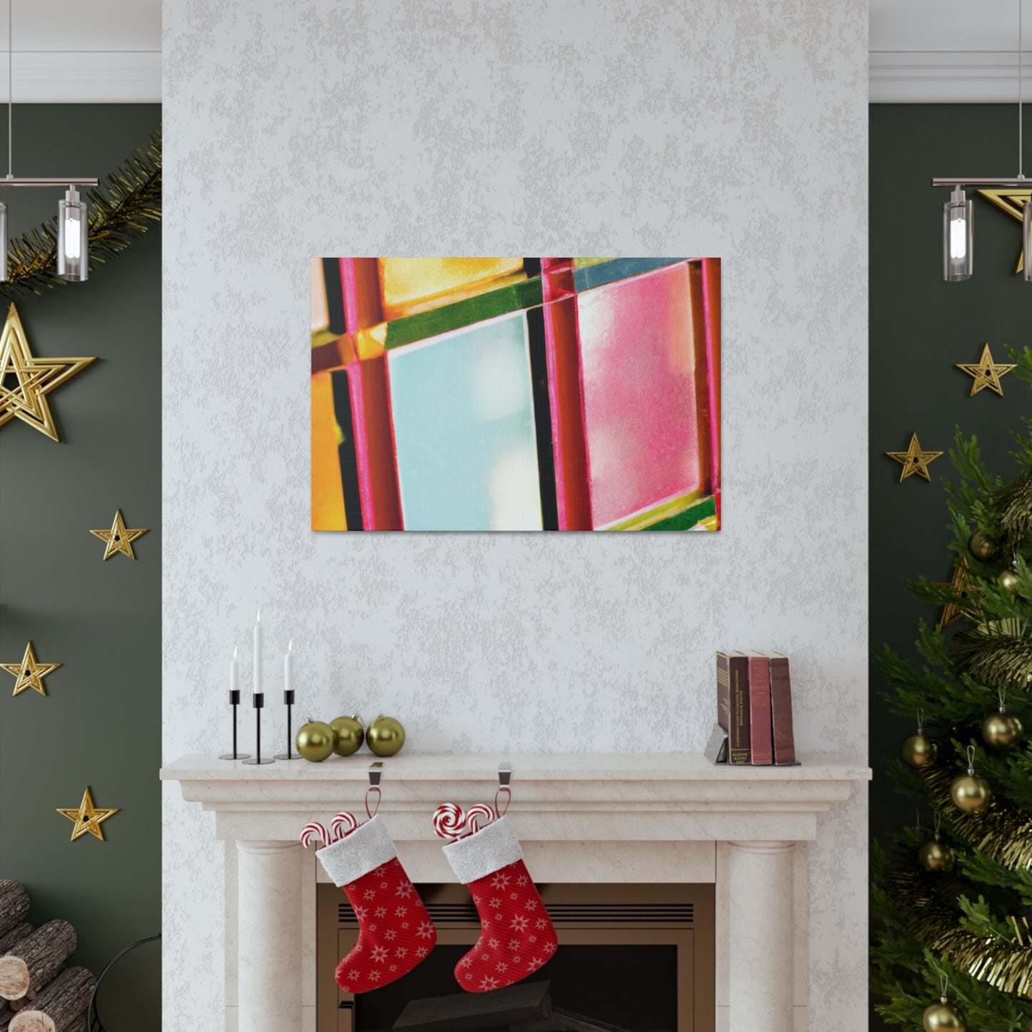 Jeweled- Glass Canvas