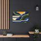 Mount Potamus - Midcentury Canvas