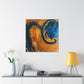 Golden Wave- Abstract Canvas