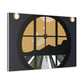 Vivid Reflection - Midcentury - Canvas