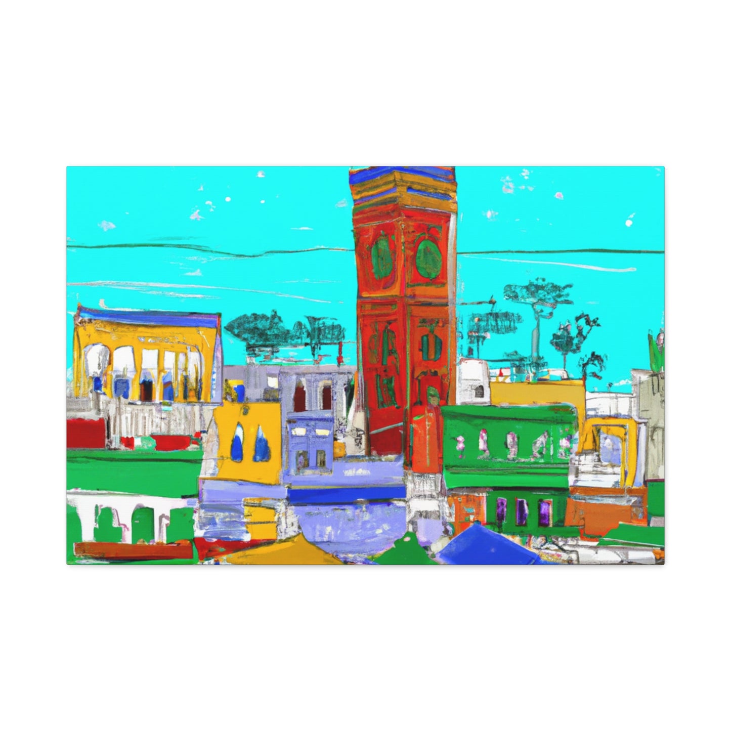 A'Sanienja Taviour - Morraco - Canvas