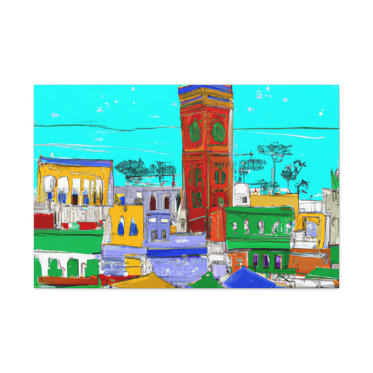 A'Sanienja Taviour - Morraco - Canvas