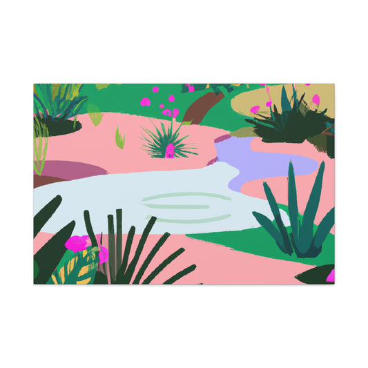 Gala Greens - Landscape - Canvas