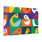 Vibrant Oases - Midcentury - Canvas