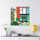 "Eco-Colorful- Midcentury" - Canvas