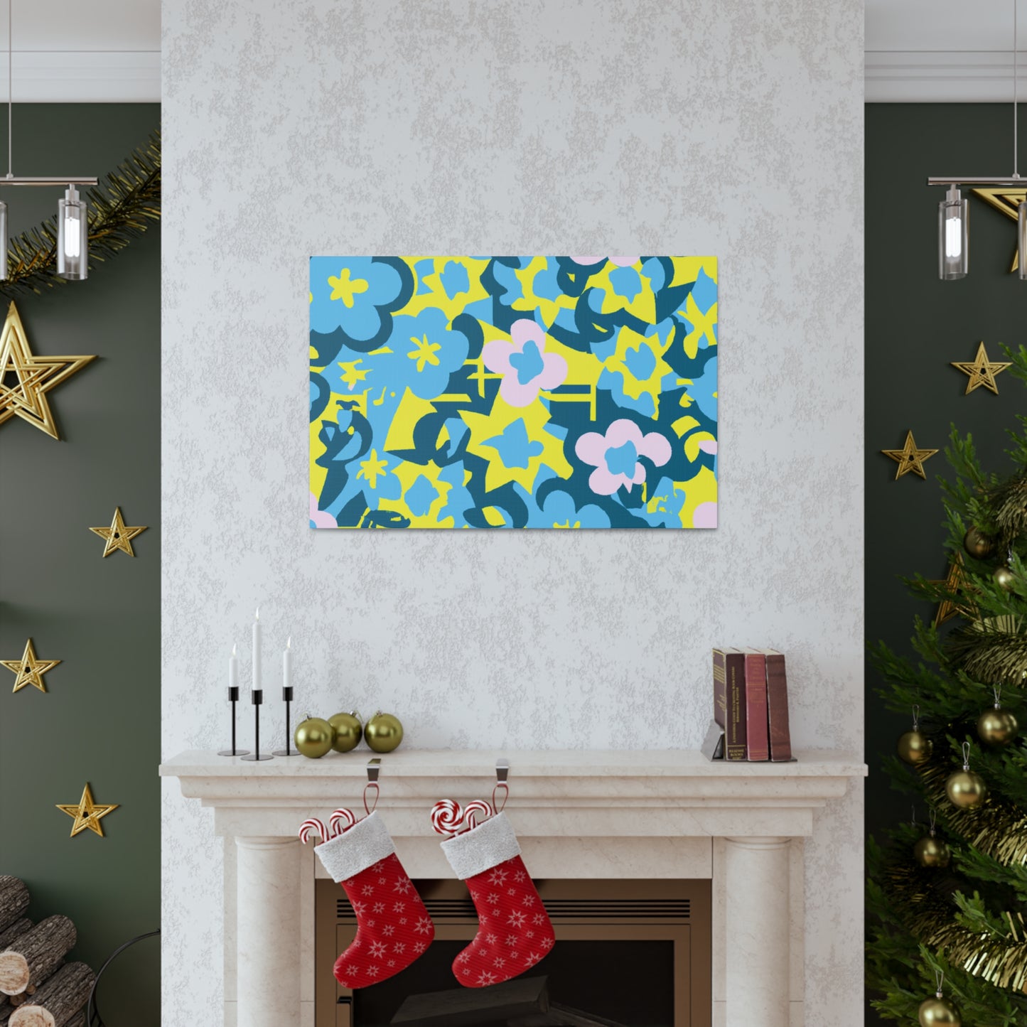 "Floral Fantasia" - Floral Canvas