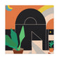 Ancestral Reflection - Midcentury - Canvas