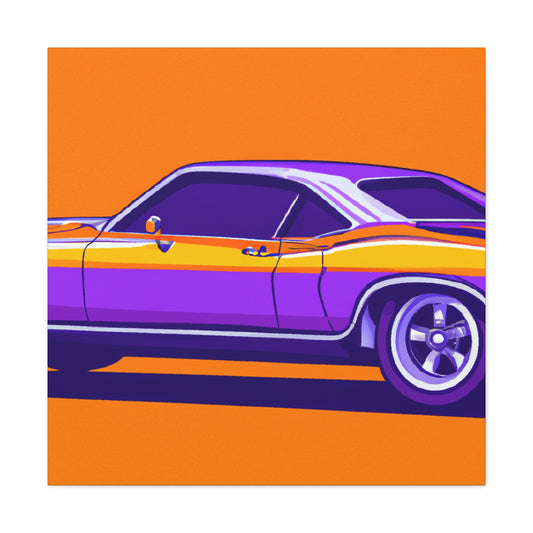 Mighty Mouse - Automobile - Canvas